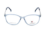 Crystal Blue with Silver-Navy Temples