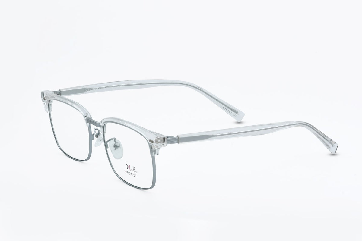 TRANSPARENT WITH SILVER