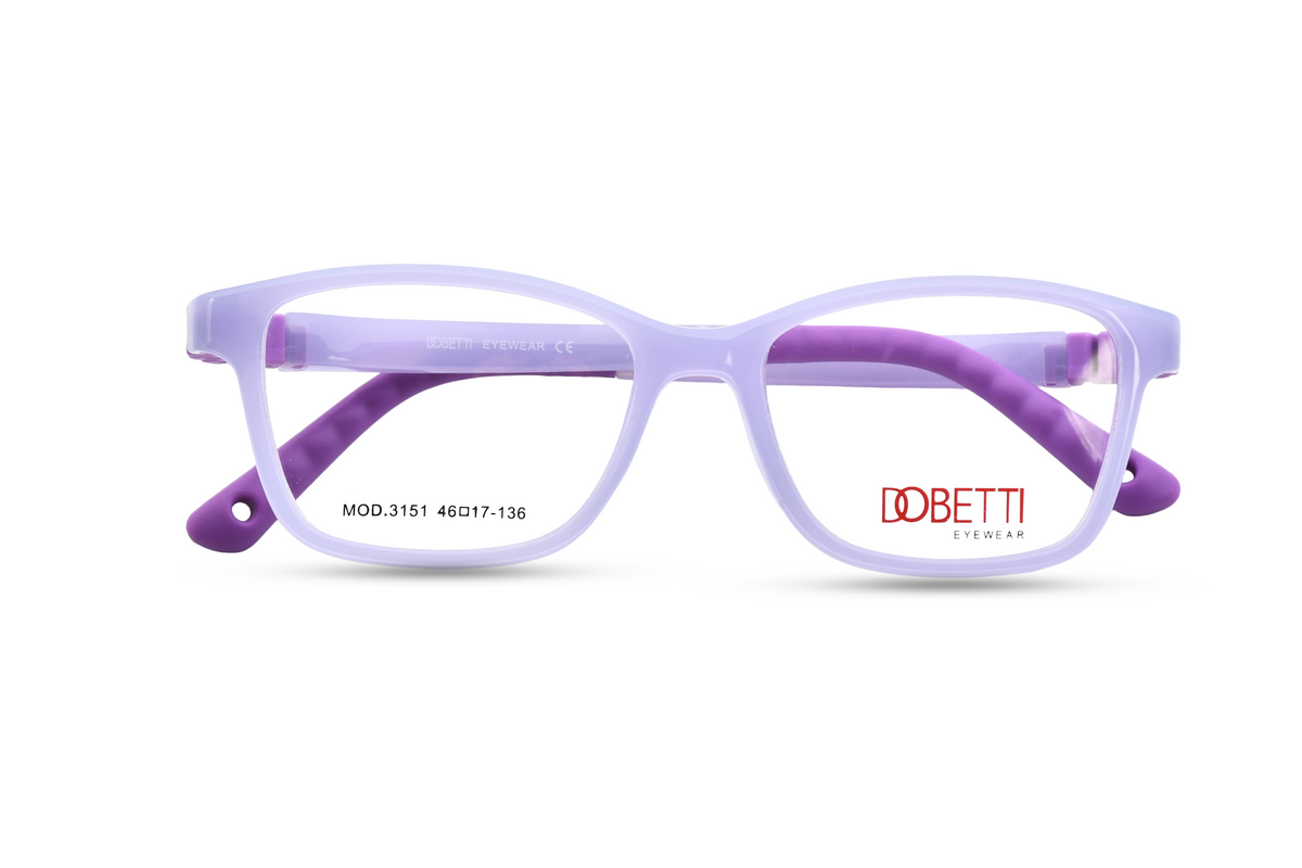 Soft Lavender with Deep Purple Temples