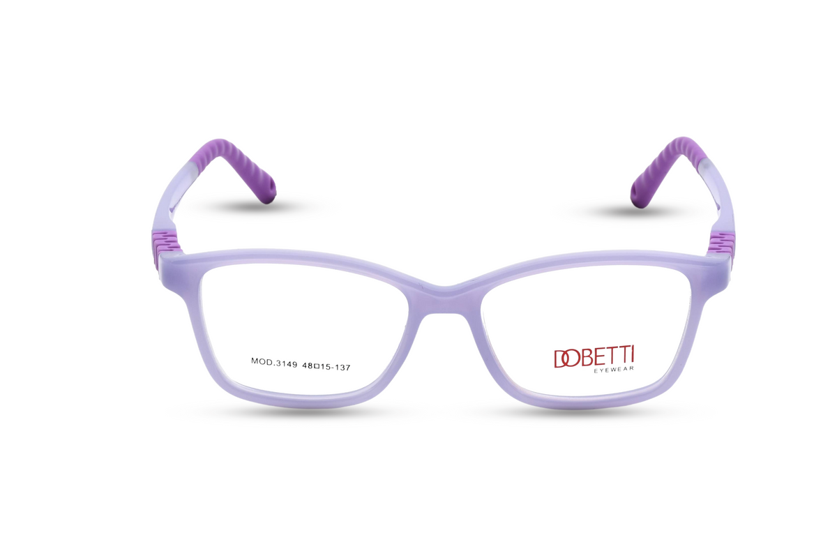 Soft Lavender with Deep Purple Temples