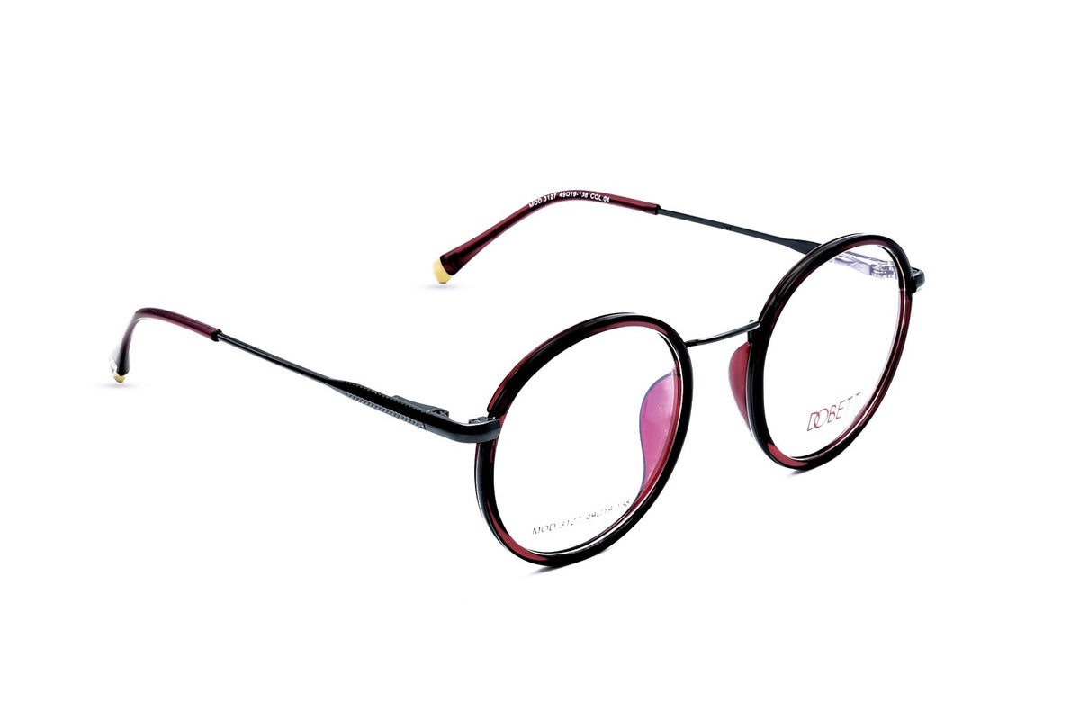 GUN METAL WINE RED