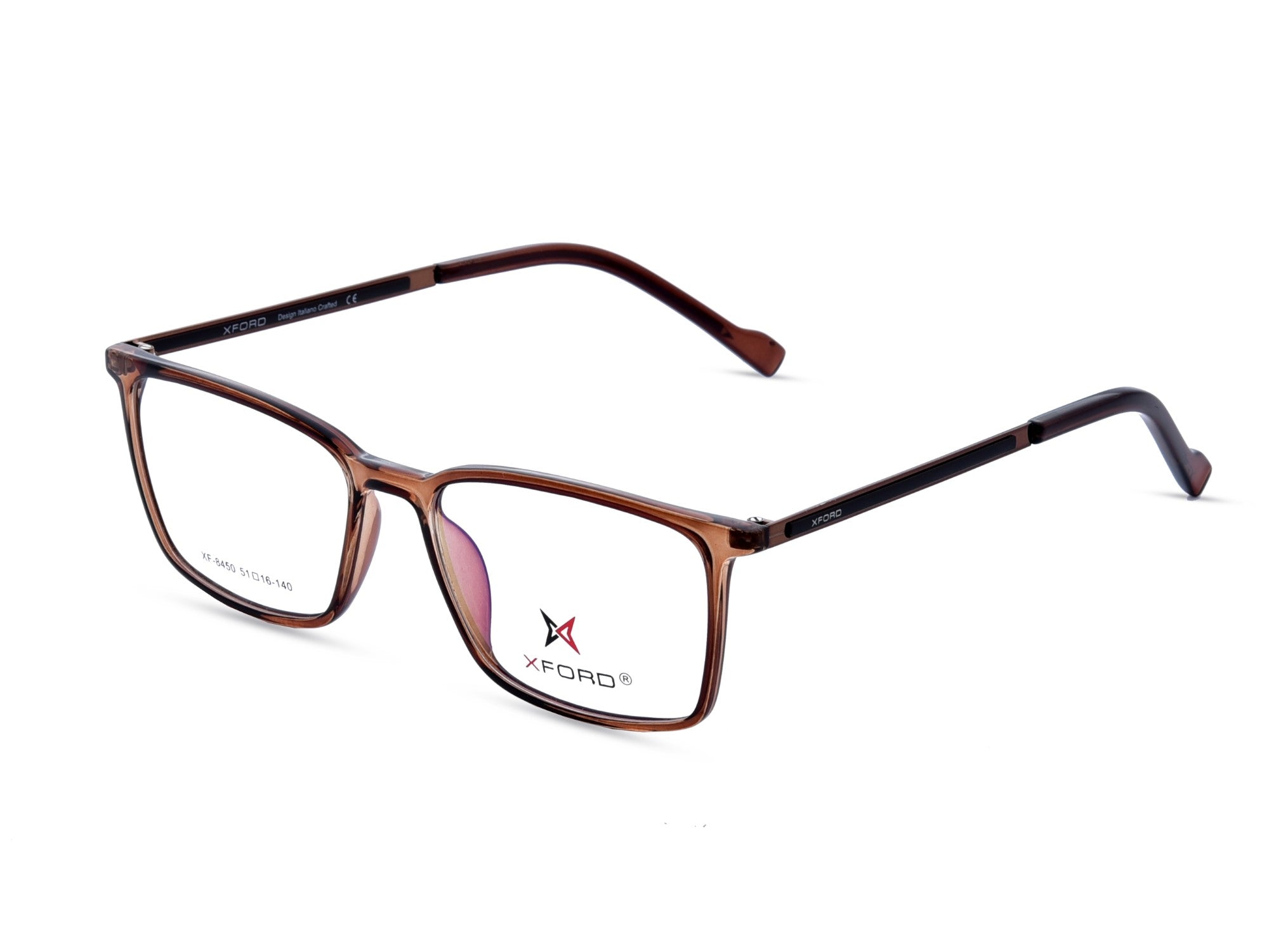 Transparent Brown front frame