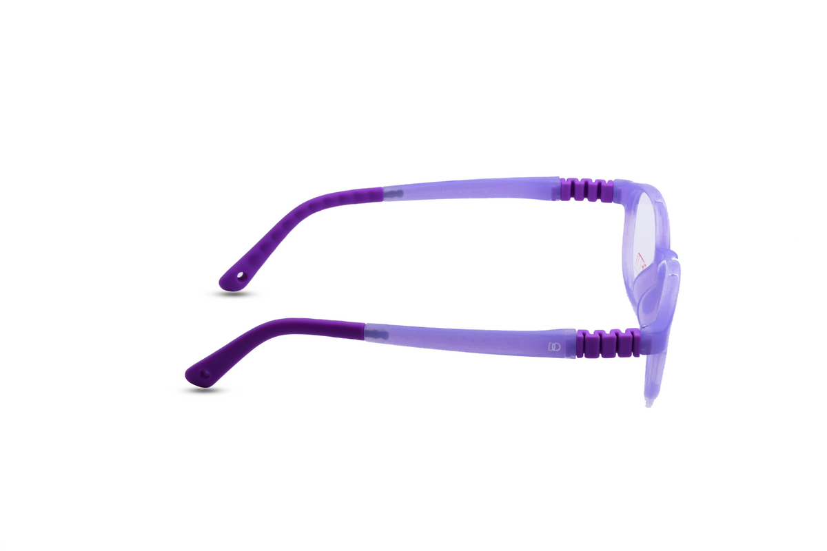 Soft Lavender with Deep Purple Temples