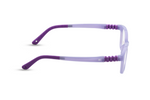Soft Lavender with Deep Purple Temples