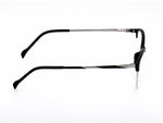 Matte Navy Blue brow-line frame