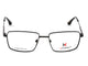 Matte Black & Gunmetal Grey Temples