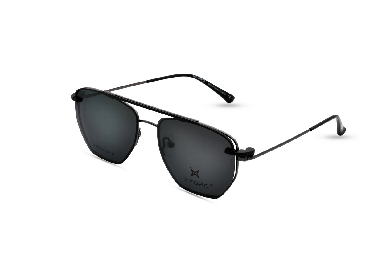 Gunmetal Frame with Grey Smoke Clip-On