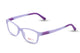 Soft Lavender with Deep Purple Temples