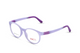 Soft Lavender with Deep Purple Temples