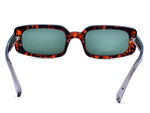 Tortoiseshell with Transparent Clear Temples	