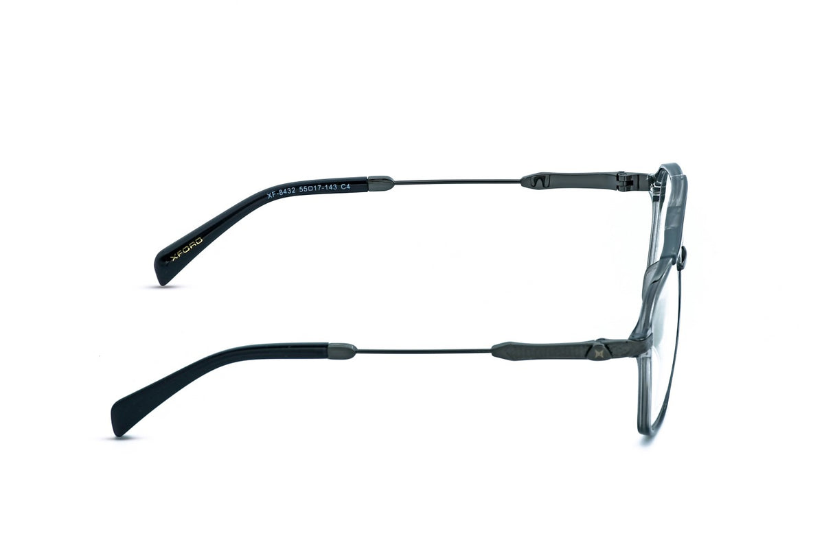 LIGHT GREY WITH GUNMETAL