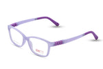 Soft Lavender with Deep Purple Temples