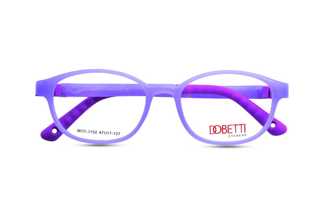 Soft Lavender with Deep Purple Temples
