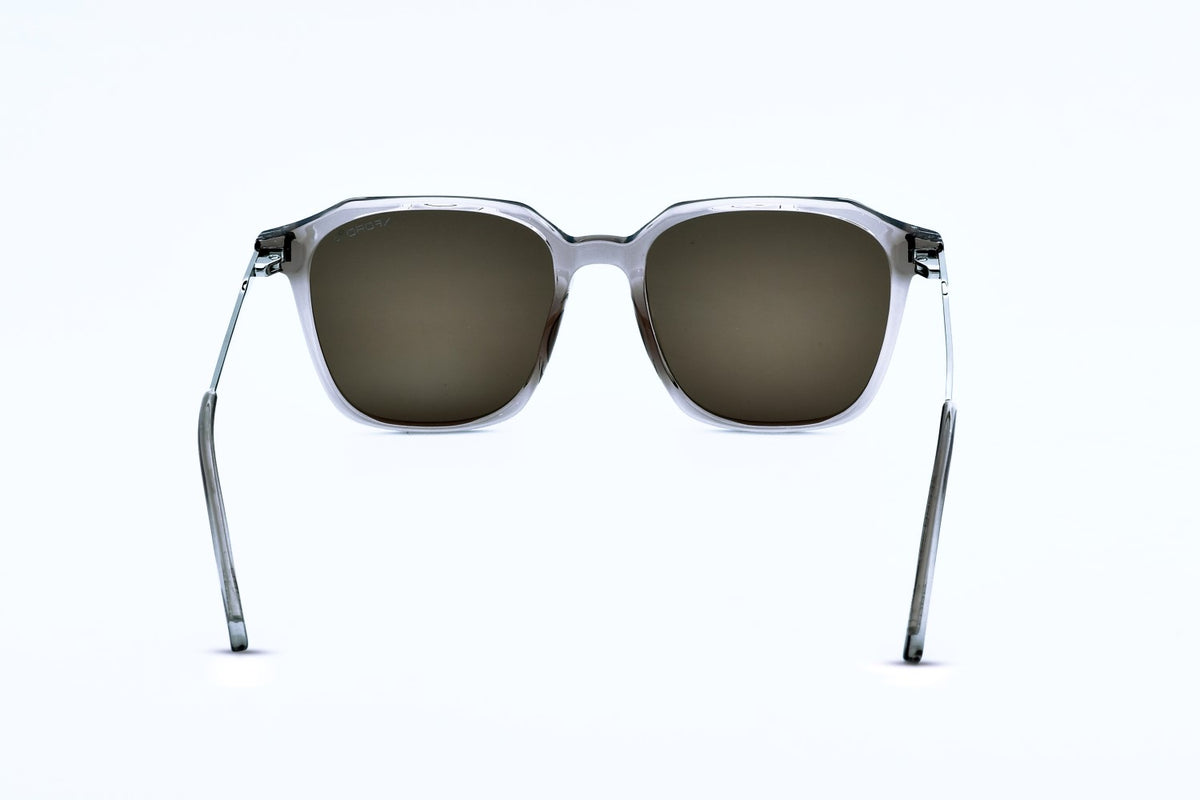 Transparent with Brown