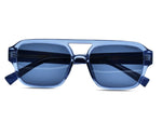 Transparent Clear Blue	