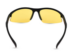 Matte Black / Burgundy Temple- Yellow