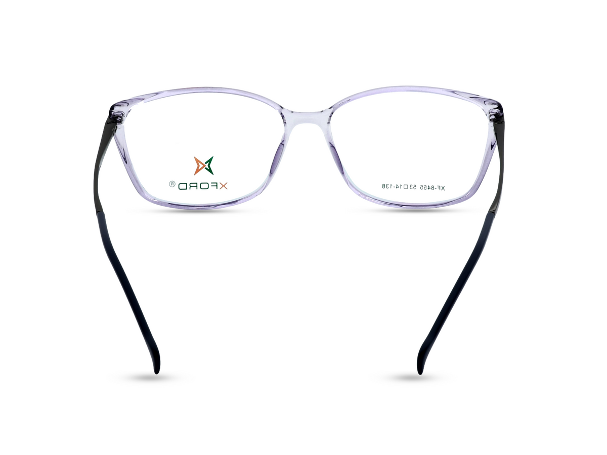 Crystal Lavender with Black Temples