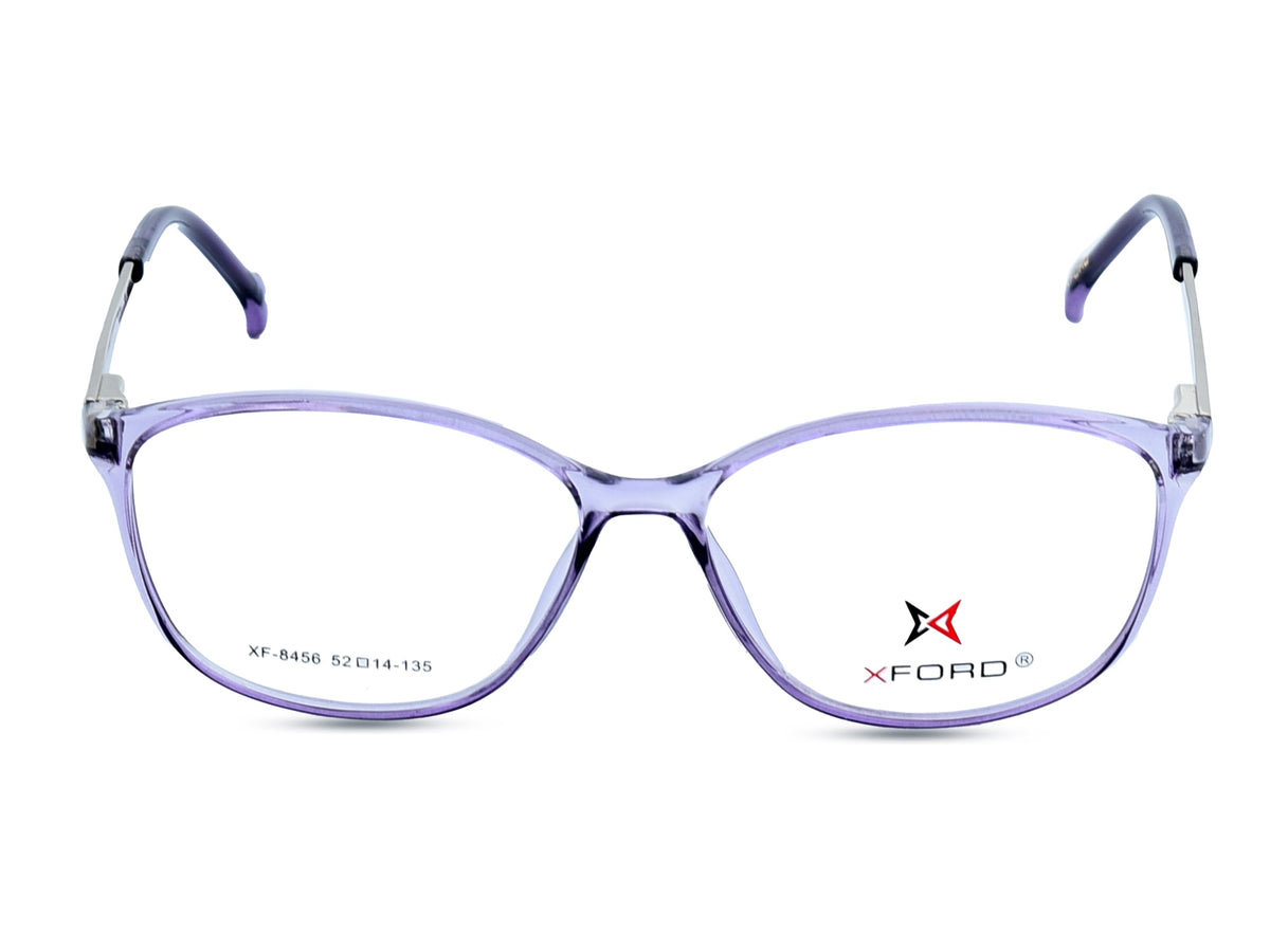 Crystal Lavender with Silver-Purple Temples