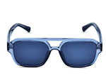 Transparent Clear Blue	