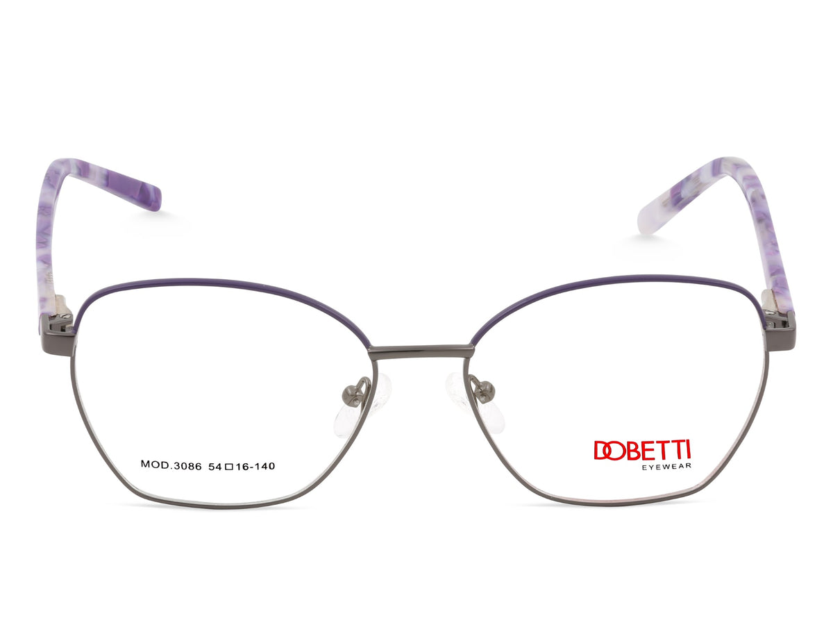 Gunmetal Grey & Deep Purple