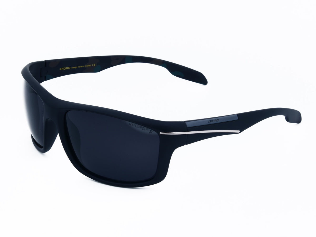 Matte Black / Camouflage (with Silver accent and Army print inner temples)