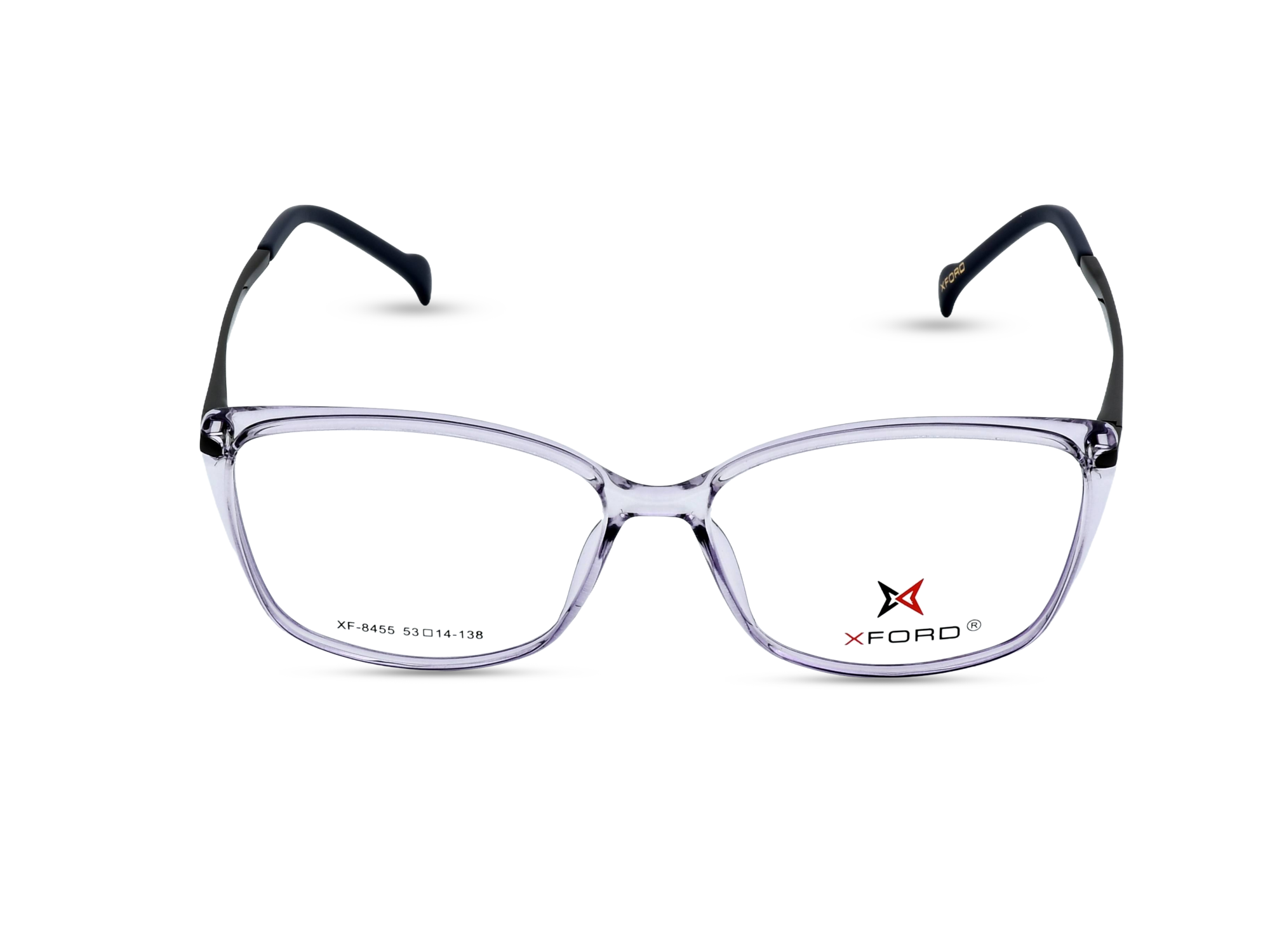 Crystal Lavender with Black Temples