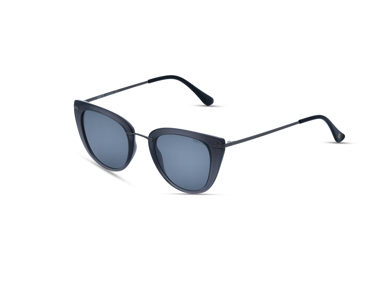 (Smoky Transparent) with Gunmetal Grey