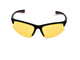 Matte Black / Burgundy Temple- Yellow