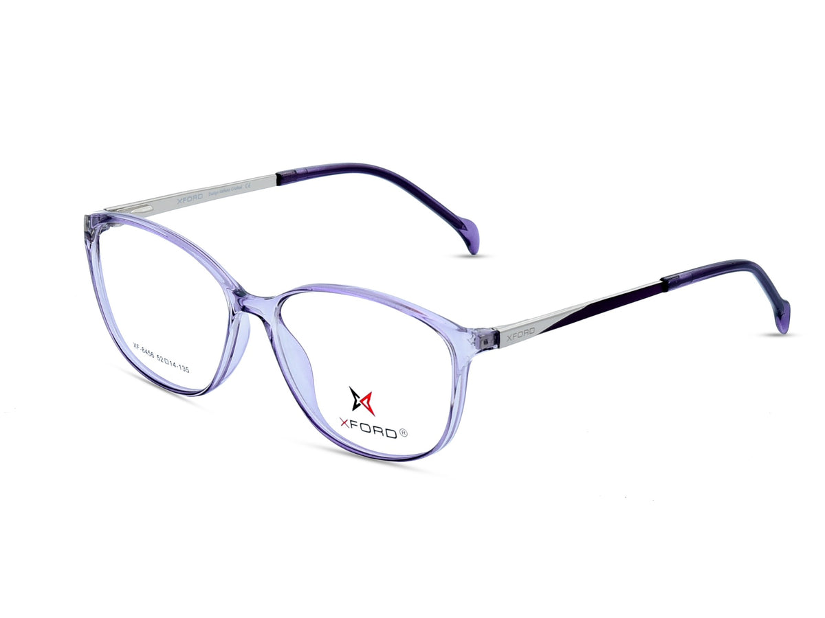 Crystal Lavender with Silver-Purple Temples
