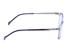 Crystal Lavender with Silver-Purple Temples