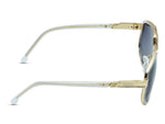 Glossy Gold & Transparent Clear 	
