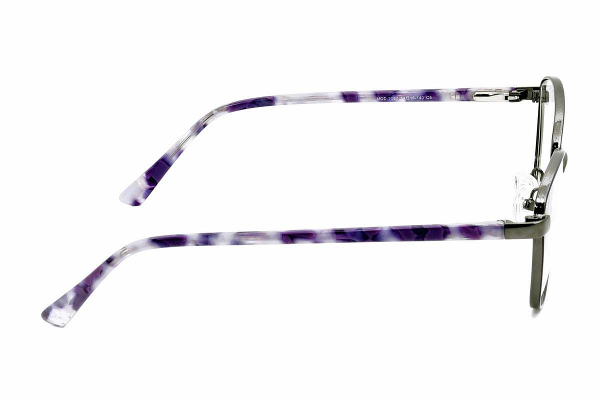 GUNMETAL WITH PURPLE