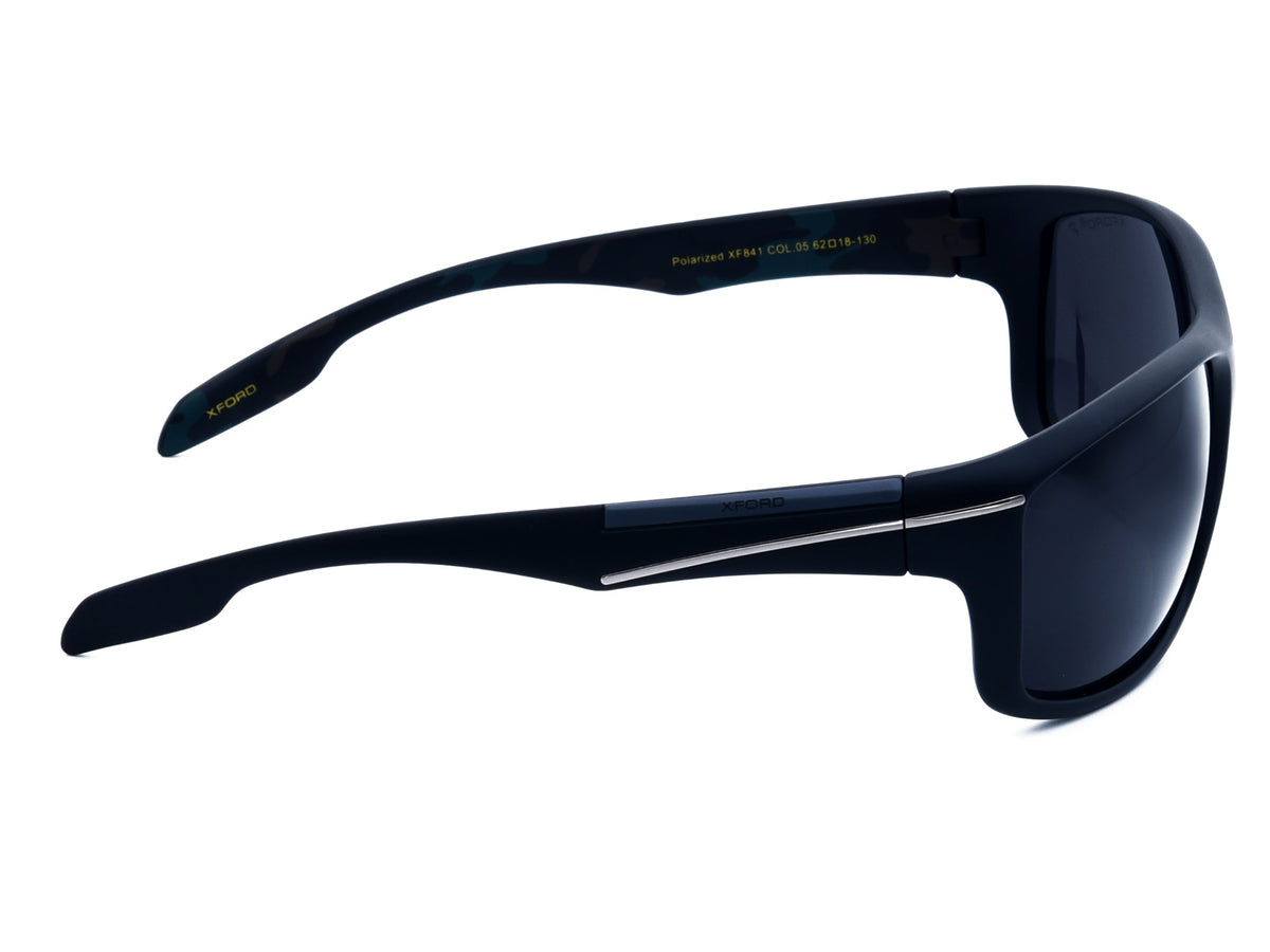 Matte Black / Camouflage (with Silver accent and Army print inner temples)