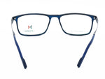 Transparent Blue with Gunmetal Grey Temples.