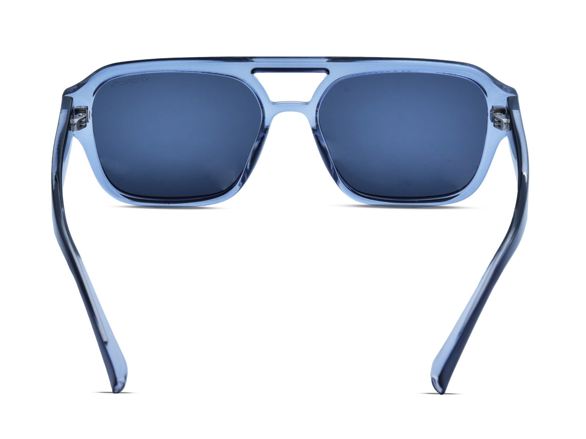Transparent Clear Blue	