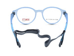 Two-Tone Frosted Blue and Grey