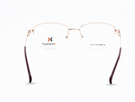 Rose Gold with Brown Temples