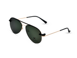 Gold & Black with Dark Green Clip-On