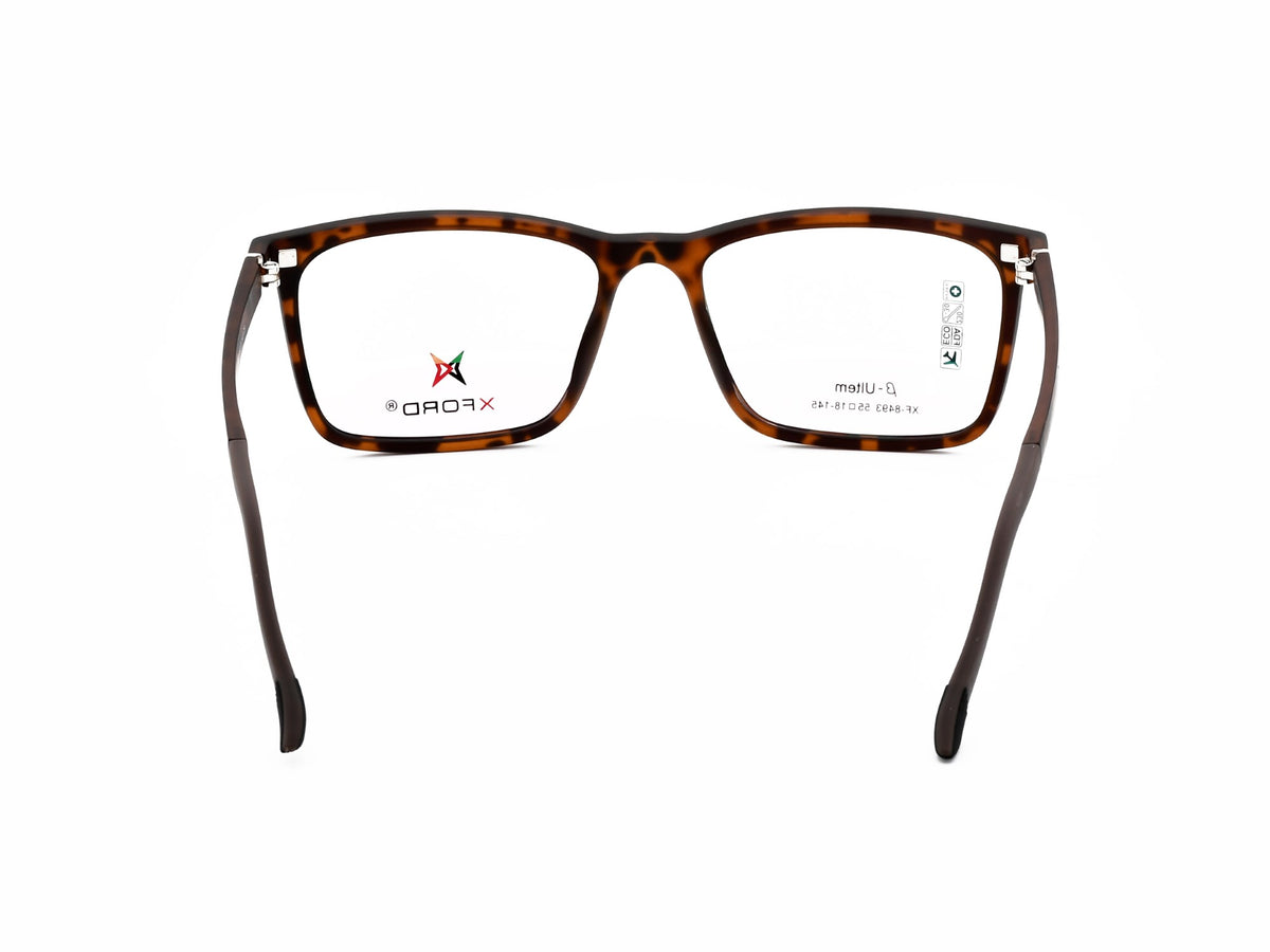 Brown Havana Frame with Dark brown Clip-On