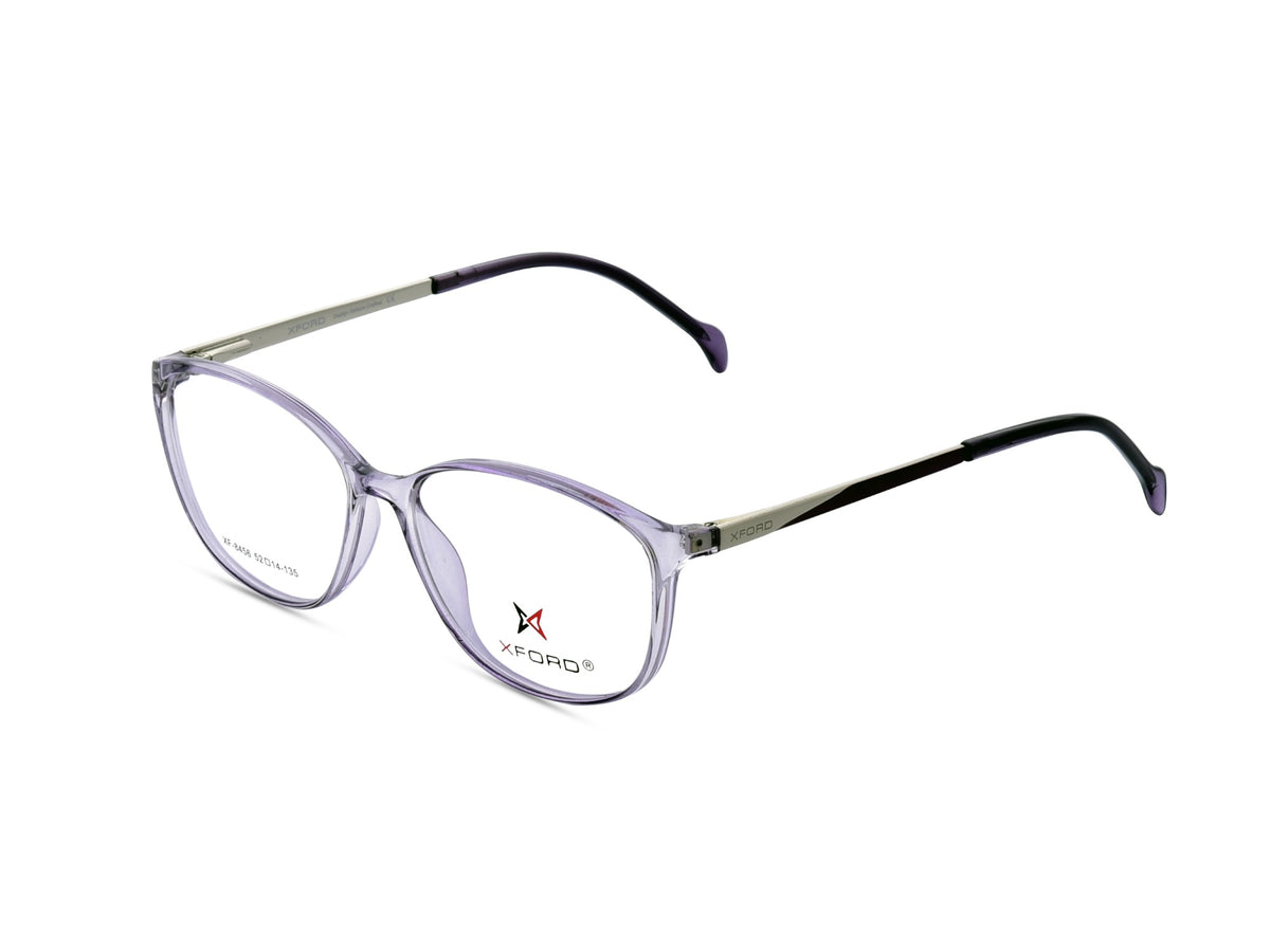 Crystal Lavender with Silver-Purple Temples
