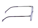 Crystal Lavender with Silver-Purple Temples