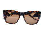 brown/amber mottled pattern