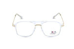 TRANSPARENT WITH GOLD METAL SIDE