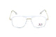 TRANSPARENT WITH GOLD METAL SIDE