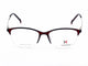 Deep Wine Red brow-line frame