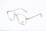 TRANSPARENT WITH GOLD METAL SIDE