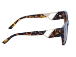 brown/amber mottled pattern