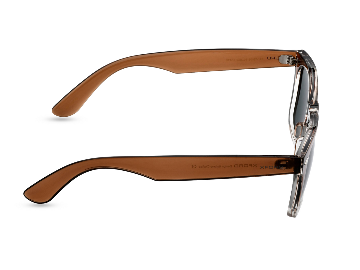 Brown Transparent Gradient Finish	