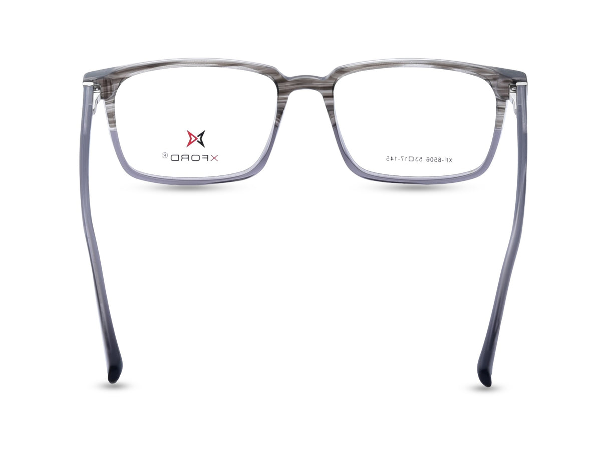Transparent Grey Striped