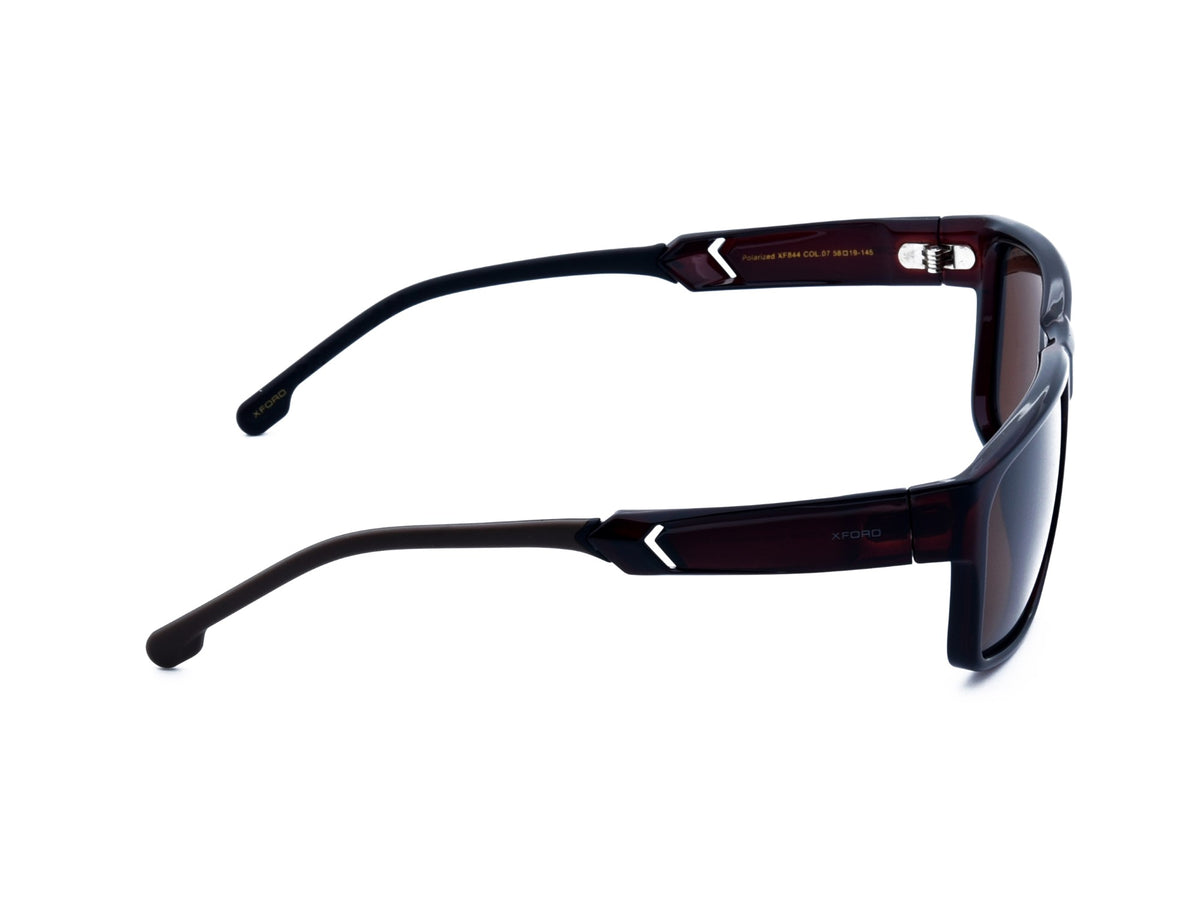 Matte Wine Red & Translucent Dark Tortoise